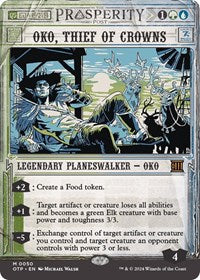 Oko, Thief of Crowns (50) [Outlaws of Thunder Junction: Breaking News]