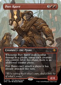 Port Razer (Borderless) (33) [Special Guests]