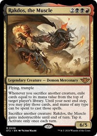 Rakdos, the Muscle (226) [Outlaws of Thunder Junction]