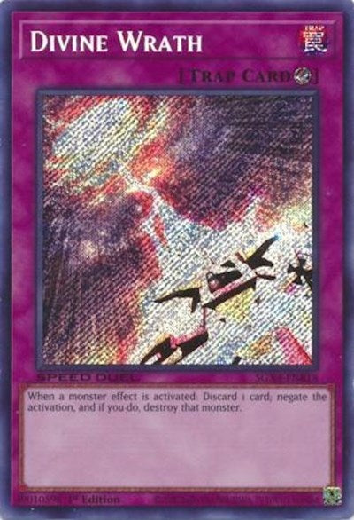 Divine Wrath (Secret Rare) (SGX4-ENB18) [Speed Duel GX: Midterm Destruction]