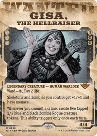 Gisa, the Hellraiser (Showcase) (288) [Outlaws of Thunder Junction]