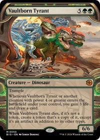 Vaultborn Tyrant (Showcase) (50) [Outlaws of Thunder Junction: The Big Score]