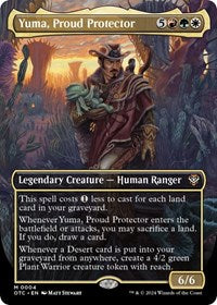 Yuma, Proud Protector (Borderless) (4) [Commander: Outlaws of Thunder Junction]