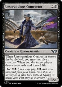 Unscrupulous Contractor (112) [Outlaws of Thunder Junction]