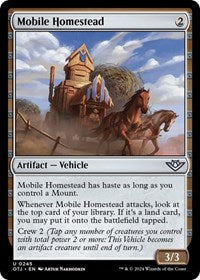 Mobile Homestead (245) [Outlaws of Thunder Junction]