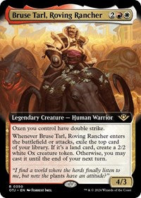 Bruse Tarl, Roving Rancher (Extended Art) (350) [Outlaws of Thunder Junction]