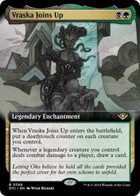 Vraska Joins Up (Extended Art) (366) [Outlaws of Thunder Junction]