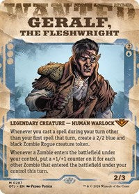 Geralf, the Fleshwright (Showcase) (287) [Outlaws of Thunder Junction]