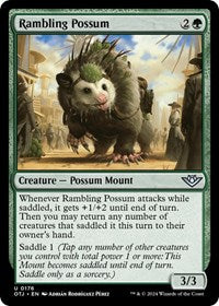 Rambling Possum (176) [Outlaws of Thunder Junction]