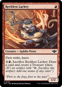 Reckless Lackey (140) [Outlaws of Thunder Junction]