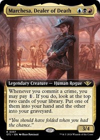 Marchesa, Dealer of Death (Extended Art) (357) [Outlaws of Thunder Junction]