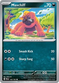Maschiff - 142/193 (Cosmos Holo) (142/193) [Miscellaneous Cards & Products]