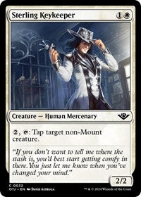 Sterling Keykeeper (32) [Outlaws of Thunder Junction]