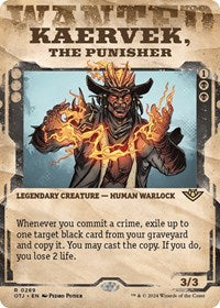 Kaervek, the Punisher (Showcase) (289) [Outlaws of Thunder Junction]