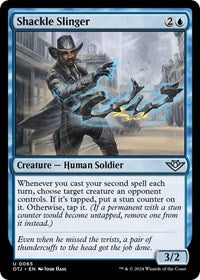 Shackle Slinger (65) [Outlaws of Thunder Junction]