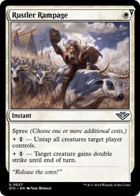 Rustler Rampage (27) [Outlaws of Thunder Junction]