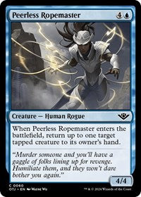 Peerless Ropemaster (60) [Outlaws of Thunder Junction]