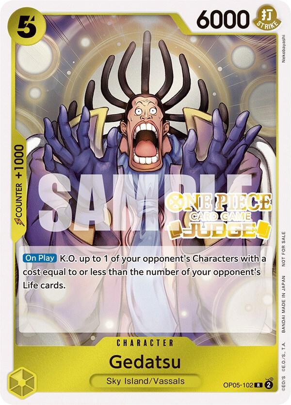 Gedatsu (Judge Pack Vol. 3) (OP05-102) [One Piece Promotion Cards]
