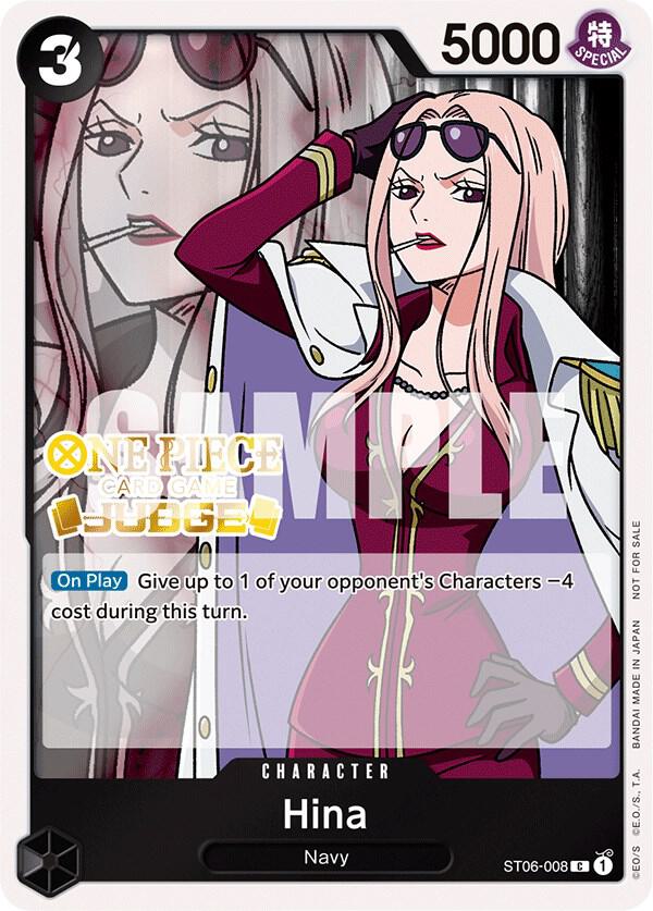 Hina (Judge Pack Vol. 3) (ST06-008) [One Piece Promotion Cards]