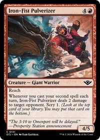 Iron-Fist Pulverizer (131) [Outlaws of Thunder Junction]