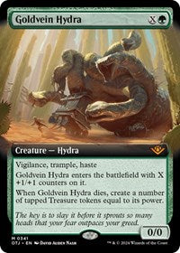 Goldvein Hydra (Extended Art) (341) [Outlaws of Thunder Junction]