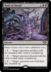 Rush of Dread (104) [Outlaws of Thunder Junction]