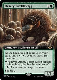 Ornery Tumblewagg (Extended Art) (342) [Outlaws of Thunder Junction]
