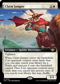 Claim Jumper (Extended Art) (310) [Outlaws of Thunder Junction]