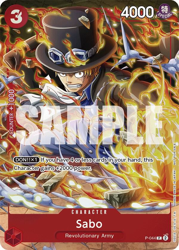 Sabo (Event Pack Vol. 4) (P-044) [One Piece Promotion Cards]