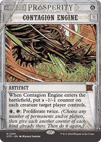 Contagion Engine (61) [Outlaws of Thunder Junction: Breaking News]