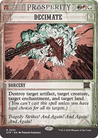 Decimate (41) [Outlaws of Thunder Junction: Breaking News]