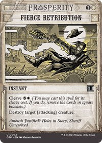 Fierce Retribution (2) [Outlaws of Thunder Junction: Breaking News]