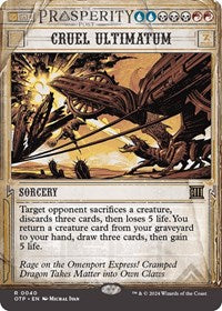 Cruel Ultimatum (40) [Outlaws of Thunder Junction: Breaking News]