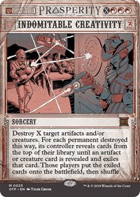 Indomitable Creativity (25) [Outlaws of Thunder Junction: Breaking News]