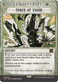 Force of Vigor (29) [Outlaws of Thunder Junction: Breaking News]