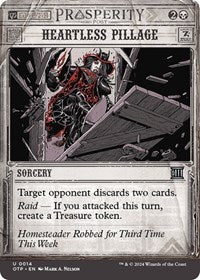 Heartless Pillage (14) [Outlaws of Thunder Junction: Breaking News]