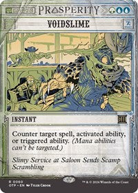 Voidslime (60) [Outlaws of Thunder Junction: Breaking News]
