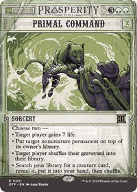 Primal Command (31) [Outlaws of Thunder Junction: Breaking News]
