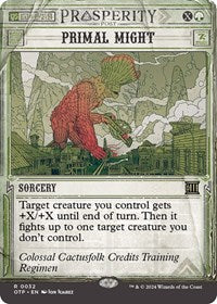 Primal Might (32) [Outlaws of Thunder Junction: Breaking News]
