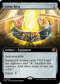 Lotus Ring (Extended Art) (89) [Outlaws of Thunder Junction: The Big Score]
