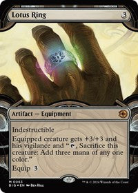 Lotus Ring (Showcase) (Raised Foil) (63) [Outlaws of Thunder Junction: The Big Score]