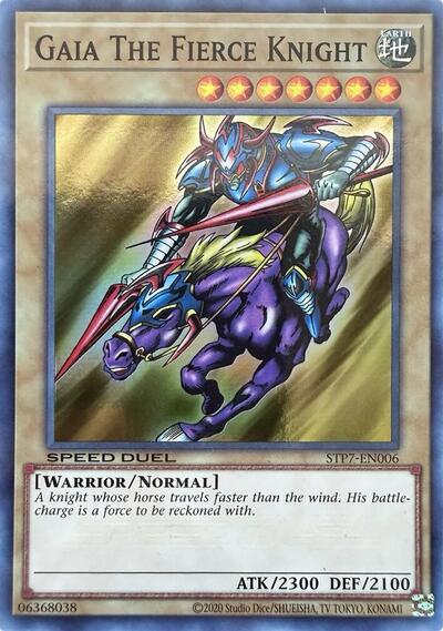 Gaia The Fierce Knight (STP7-EN006) [Speed Duel: Tournament Pack 7]