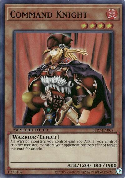 Command Knight (STP7-EN008) [Speed Duel: Tournament Pack 7]