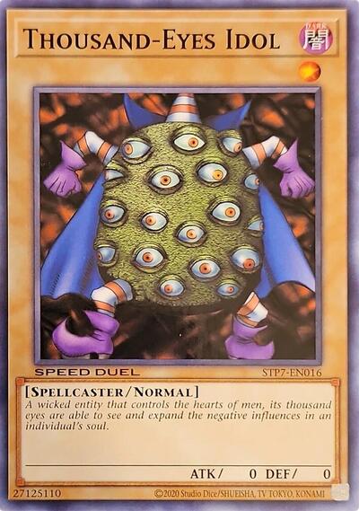 Thousand-Eyes Idol (STP7-EN016) [Speed Duel: Tournament Pack 7]
