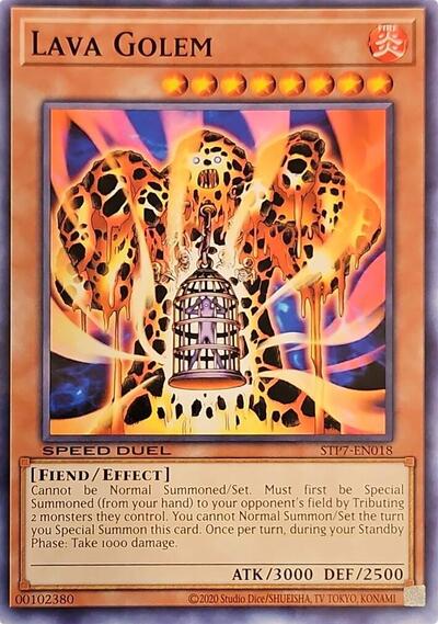 Lava Golem (STP7-EN018) [Speed Duel: Tournament Pack 7]