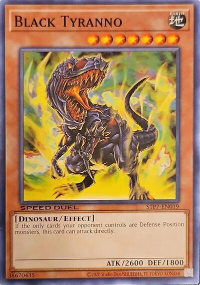 Black Tyranno (STP7-EN019) [Speed Duel: Tournament Pack 7]