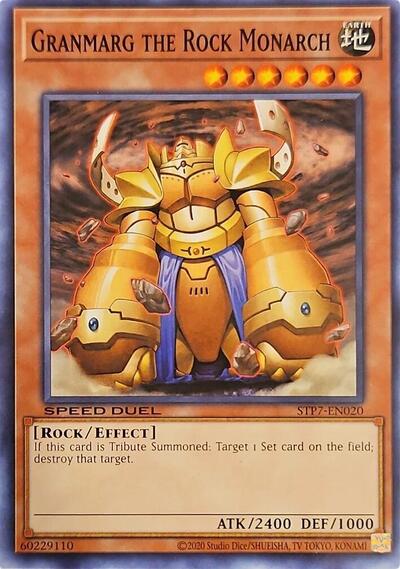 Granmarg the Rock Monarch (STP7-EN020) [Speed Duel: Tournament Pack 7]