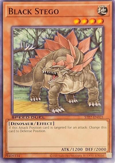 Black Stego (STP7-EN021) [Speed Duel: Tournament Pack 7]