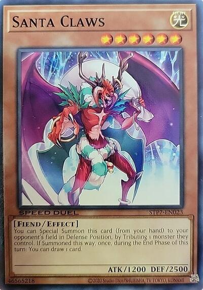 Santa Claws (STP7-EN023) [Speed Duel: Tournament Pack 7]