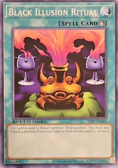 Black Illusion Ritual (STP7-EN025) [Speed Duel: Tournament Pack 7]
